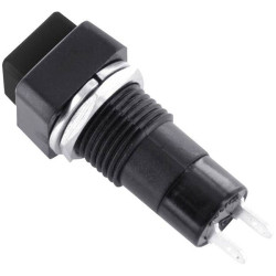 TruComponents 782750 Pushbutton ,Panel Mount,Off/On,SPST,Solder