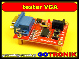 Tester monitorów VGA