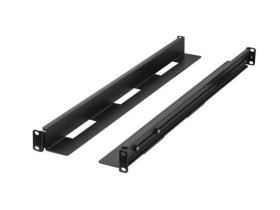 Zestaw szyn montażowych do szaf RACK 19 przesuwne 650-1090MM czarny AK-1902-B