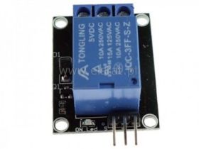 Moduł 1-kanałowy przekaźnik 5V; 10A/250V; HI