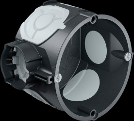 1056-21 ECON® 10 one-gang box, airtight, with device screws, depth 46 mm