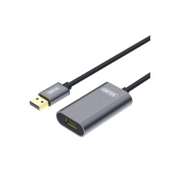 Kabel USB 2.0 Wt/Gn 10m Aktywny Przedłużacz USB ze wzmacniaczem UNITEK