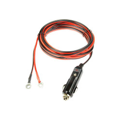 Wtyk zapalniczki z przewodem 3m Dioda Led, 15A