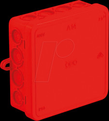 2000386 Cable junction box A 14, red