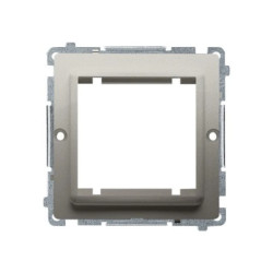 Simon Basic Adapter /przejściówka/ 45x45mm satynowy BMA45/29