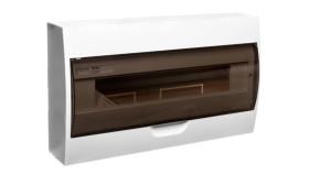 Rozdzielnica Modułowa Tworzywo 1X18 Natynkowa Ip40 Ik06 N+Pe Ii Klasa Drzwi...