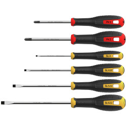 Hultafors 444405 Phillips &amp; Slotted Screwdriver Set, 6 Piece