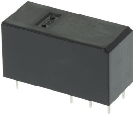 Przekaźnik monostabilny 5V dc DPDT Omron 400mW, montaż PCB 62.5 Ω