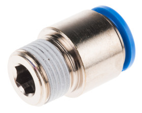 Złączka pneumatyczna R 3/8 męskie Wciskane 12 mm Festo Adapter gwintowany prosty R 3/8 męskie