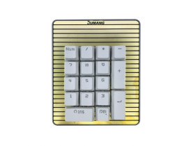 DUMANG Mini Mechanical Keyboard with Magnet - Custom Value and Macro
