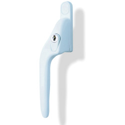 Yale Locks White Offset Locking PVCu Window Handle Left