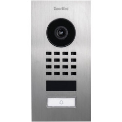 DoorBird 423870666 D2102V IP Video Door Intercom Stainless Steel HD Video