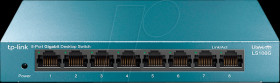 LS108G Switch, 8-port, Gigabit Ethernet
