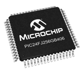 Mikrokontroler Microchip PIC24F TQFP 64-pinowy Montaż powierzchniowy Mikroprocesor PIC24F 256 kB 16bit CAN: 32MHz