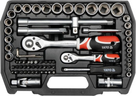 ZESTAW NARZĘDZIOWY 1/2 1/4 72 CZĘŚCI M