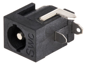 Gniazdo DC Gniazdo DC Montaż na płytce drukowanej 5.0A