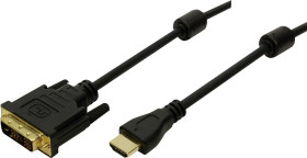 Kabel HDMI LogiLink CH0015 CH0015, HDMI-A do DVI 18+1 pin, 5.00 m
