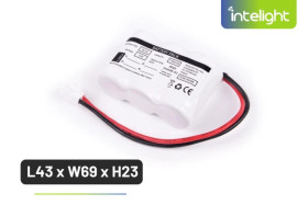 Pakiet akumulatorów NiCd 3xSC 3,6V 1700mAh do oprawy Starlet Quad SO 150 3H SO 250 1H i 3H SOH 250 1H SC 150/250 1H SCH 250 1H /