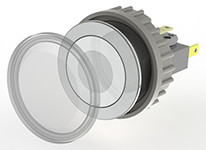 Pokrywa przycisków Osłona do uzytku z: Przycisk z serii MSM 22 Schurter