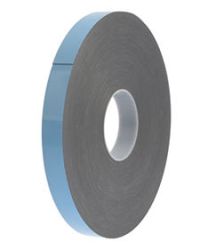 Norbond® T444 Taśma czarna PE dwustronna z klejem akrylowym (6 mm X 50 m X 1 mm)