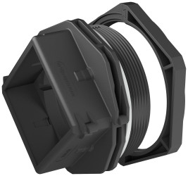 CONTA-CLIP 28613.4 Dławnica kablowa z nakrętką kontrującą, z uszczelnieniem, z odciążnikiem (reduktorem naprężeń) M40 po