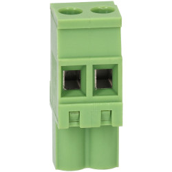 TruConnect 5.08mm Female Pluggable Vertical 2 Way Terminal Block