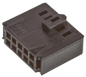 Obudowa złącza 10-pinowe 2-rzędowe raster: 2.54mm TE Connectivity Żeński Montaż na kablu AMPMODU MOD IV Złącze