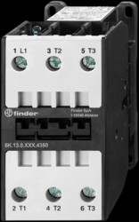 Contactor, 3 pole, 50 A, 400 V, 3 Form A (N/O), coil 24 VAC, 6K.13.8.024.4350