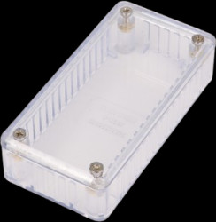 PC enclosure, (L x W x H) 100 x 50 x 25 mm, colorless, IP54, 1591ATCL