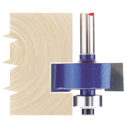 Draper 75344 TCT Router Bit 1/4&quot; Rebate 32 x 12mm