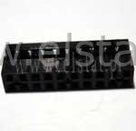 BLMD20 GN 2-rzędowe raster 2mm do przewodów 2x10