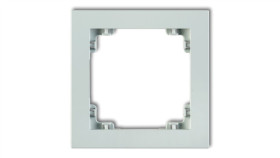 Deco Ramka Pojedyncza Deco Pastel Matt Lodowy Błękit 47Dr-1