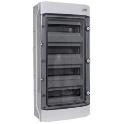 PLASTIKOWA OBUDOWA INSTALACYJNA Natynkowa IP65 4X12 modułów. PHS 48T NOARK 110814