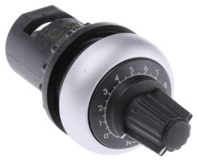 Potencjometr 47kΩ Eaton 0.5W długość wału 29.2mm średnica 29.7mm Zacisk śrubowy