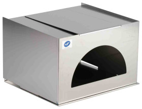 Dozownik do czepków na włosy, Stal, Szary, Montaż ścienny, 305mm x 200mm x 280mm