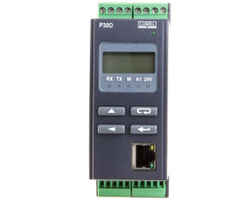 Programowalny przetwornik wejście impulsowe wyjście I 0/4-20mA interfejs Ethernet wyj. zasilające 24V DC/30mA zasilanie 85-253V