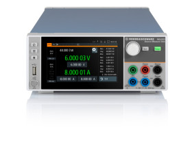 Urządzenie Source Meter Rohde & Schwarz kanały: 1 60 W 10 uA →10 A 0 →10 kΩ