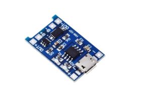 ŁADOWARKA AKUMULATORW LI-ION 5V 1A Z MIKRO USB TP4056