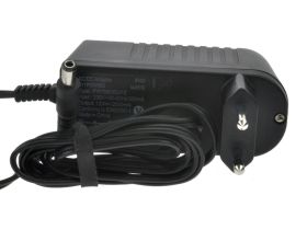 Zasilacz; wtyczkowy; ZSI12V2A; 12V DC; 2A; 2,5/5,5mm prosty; kolor czarny