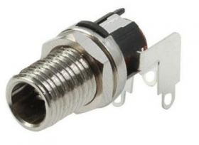 GNIAZDO DC 2.5/5.5 DO OBUDOWY KATOWE