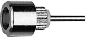 MCX panel socket 50 Ω, solder/crimp connection, straight, 100025003