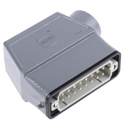 Wzmocnione złącze zasilania 16 + PE-pinowe HARTING 16A 250 V Męski PG16