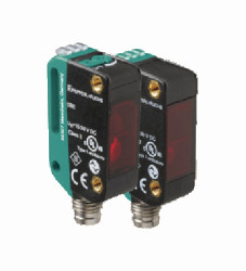 Czujniki fotoelektryczne w obudowie prostokątnej Pepperl + Fuchs NPN/PNP zakres 0 → 20 m Światło laserowe
