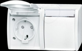 20/2 EBW-54 Earthed contact outlet with increased protection against contact