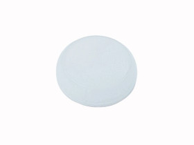 Soczewka lampki 22mm płaska bez opisu biała M22-XL-W 216453