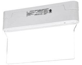 Oprawa awaryjna ARROW N LED 1W 1h jednozadaniowa AT + PU31 PU41 biała ARN/1W/E/1/SE/AT/WH