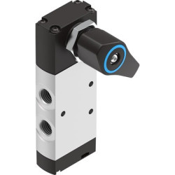 Zawór regulacyjny pneumatyczny 5/2 double solenoid Ręczne G 1/4 2.5mm