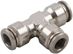 Złączka pneumatyczna Wciskane 8 mm Wciskane 8 mm RS PRO Szybkozłączka wtykowa