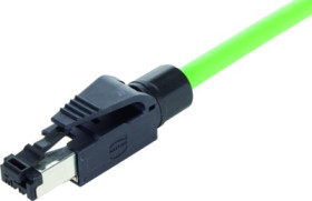 Plug, RJ45, 4 pole, 8P4C, Cat 5, IDC connection, 09451511100