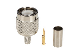 Złącze koncentryczne Montaż na kablu Męski 50Ω typ złącza Złącze TNC 11GHz Połączenie zagniatane typ kabla RG58